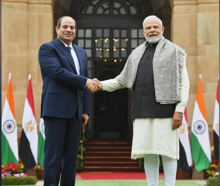 India Egypt Joint statement on the visit of Egypt President on Republic Day 2023